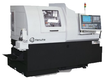 Hanwha Swiss-type CNC lathe